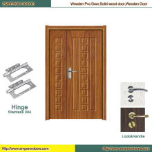 Porta de dobramento do MDF Porta do PVC da porta do banheiro da porta nivelada